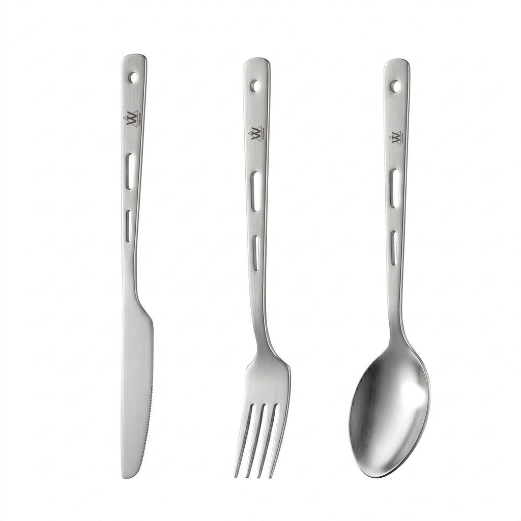 Movoloro 3-Piece Titanium Cutlery Set