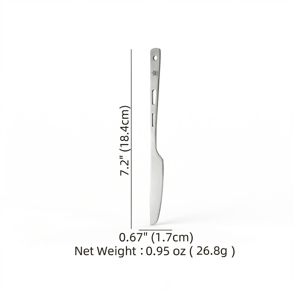Movoloro 3-Piece Titanium Cutlery Set