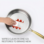Movoloro 11.8-inch Titanium Wok with Hammered Non-Stick Surface