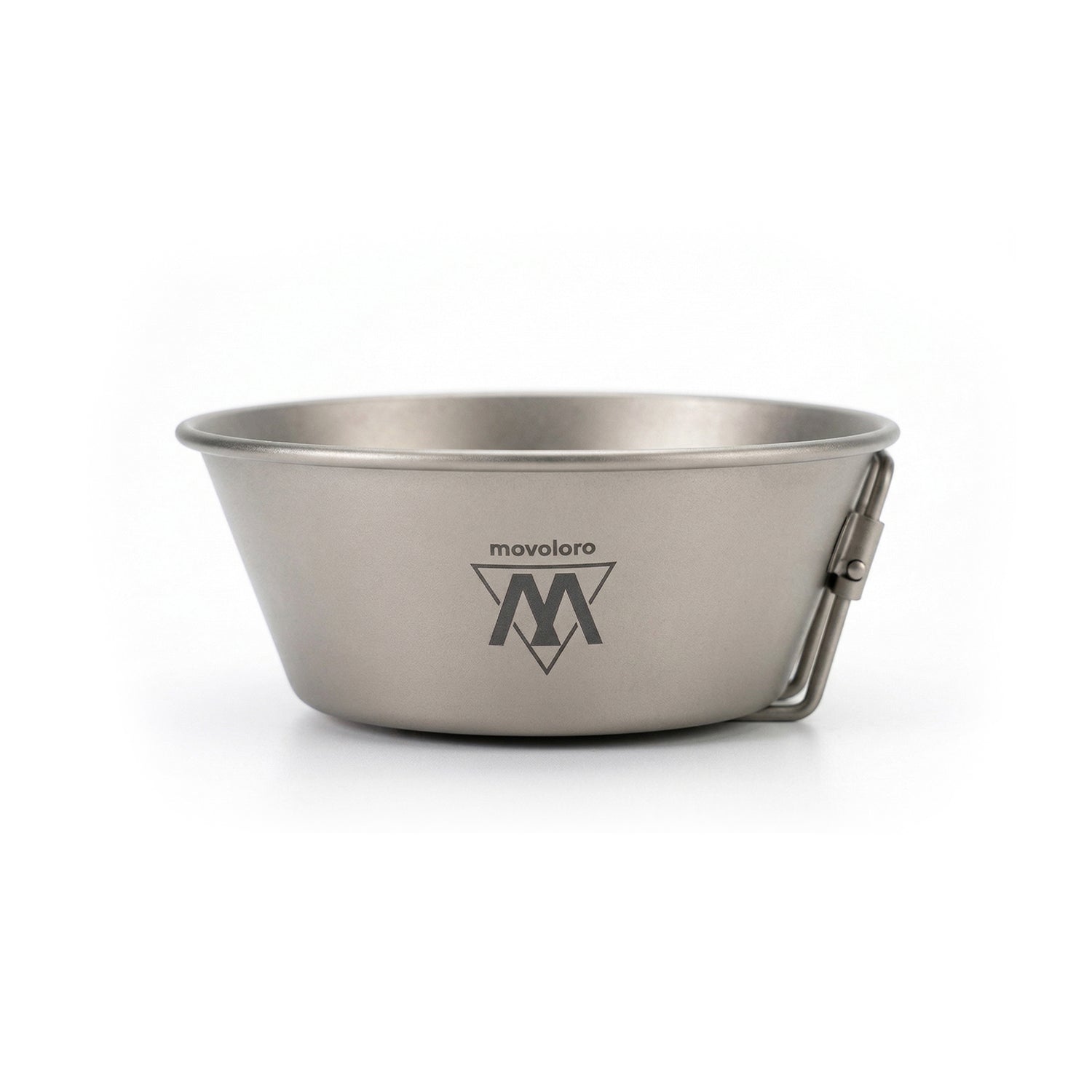 Movoloro Titanium Sierra Cup with Foldable Handle