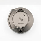 Movoloro 33.8 fl oz Titanium Tea Kettle with Top Handle