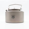 Movoloro 33.8 fl oz Titanium Tea Kettle with Top Handle