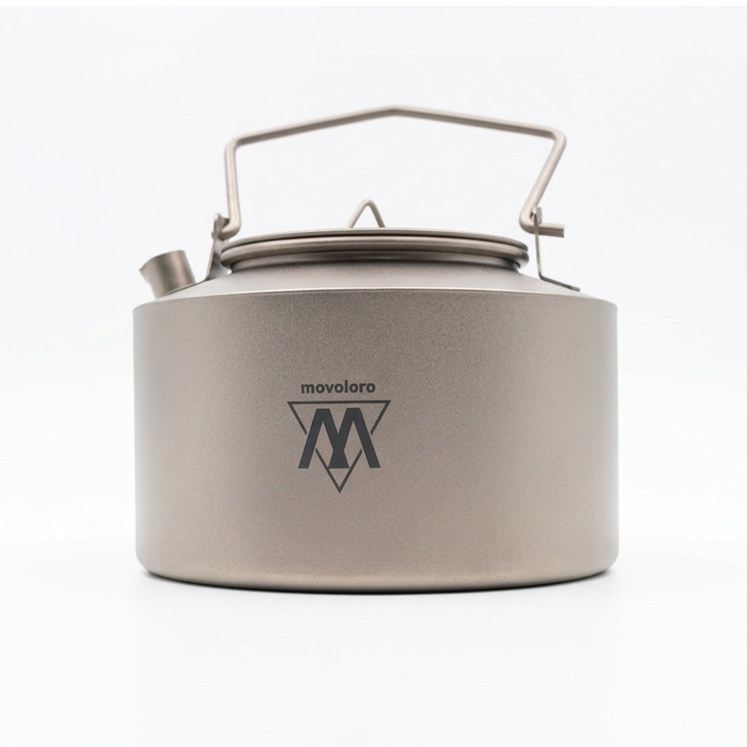 Movoloro 33.8 fl oz Titanium Tea Kettle with Top Handle