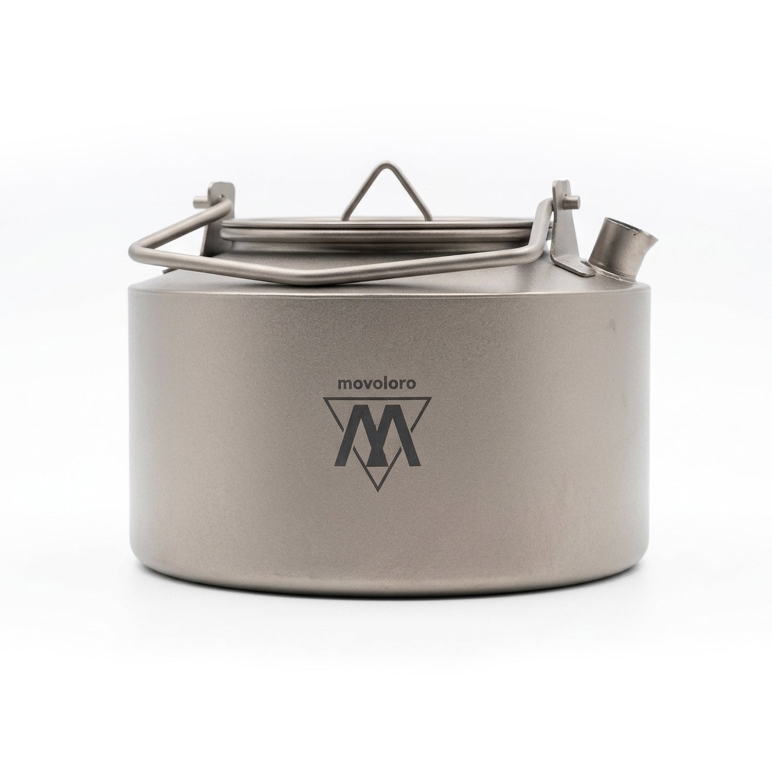 Movoloro 33.8 fl oz Titanium Tea Kettle with Top Handle