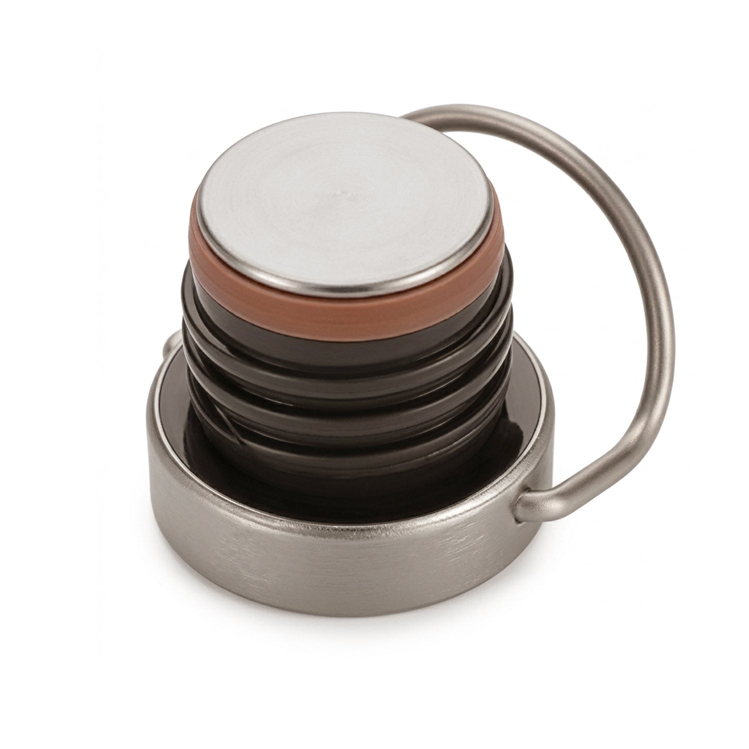 Movoloro 25.4 fl oz Pure Titanium Single-Wall Flask