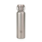 Movoloro 25.4 fl oz Pure Titanium Single-Wall Flask